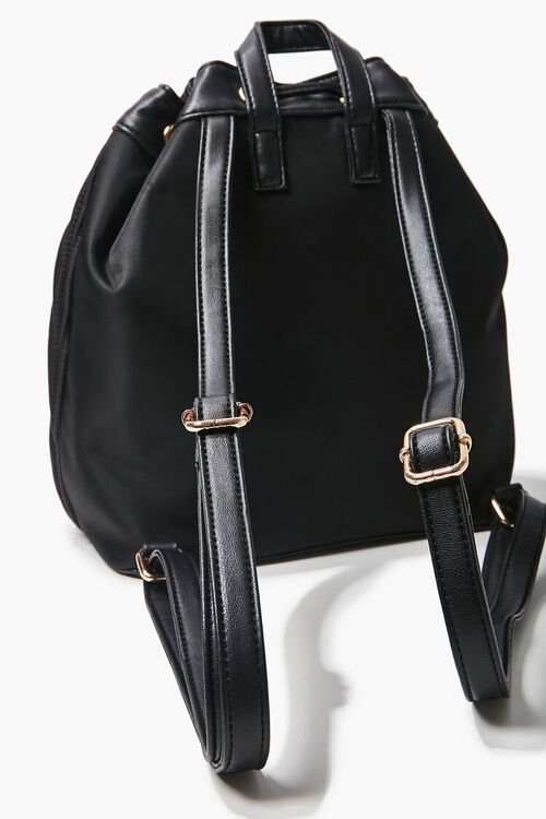 Drawstring Backpack Colorful Chevron Shoulder Bags 